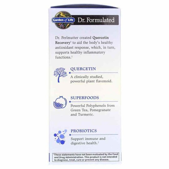 Dr. Formulated Quercetin Recovery, 30 Vegan Tablets, GOL