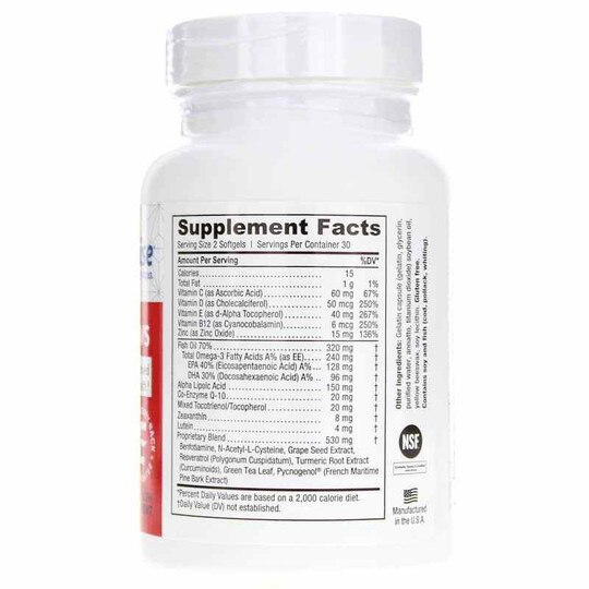 DVS Vision Support, 60 Softgels, EPM