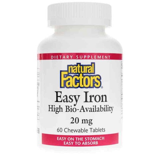 Easy Iron 20 Mg Chewable, 60 Chewable Tablets, NF