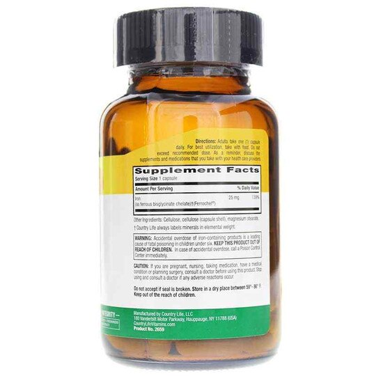 Easy Iron 25 Mg, 90 Vegan Capsules, CTL