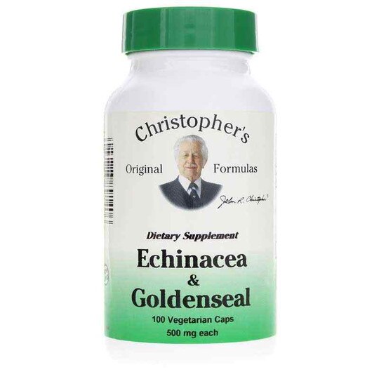 Echinacea & Goldenseal, 100 Veg Capsules, DRC