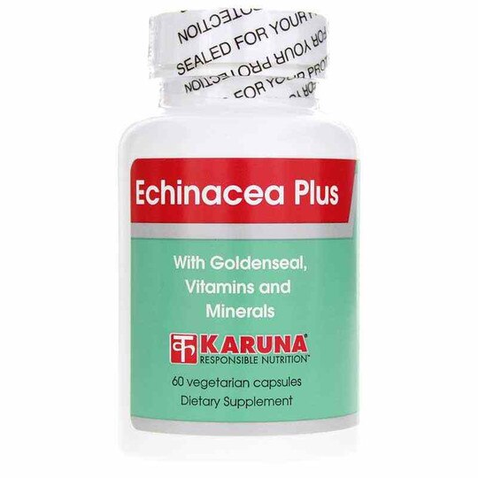 Echinacea Plus, 60 Veg Capsules, KRU
