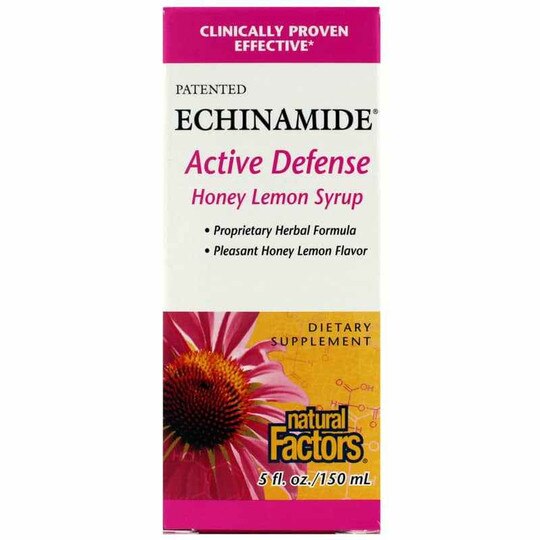 Echinamide Active Defense Honey Lemon Syrup, 5 Oz, NF