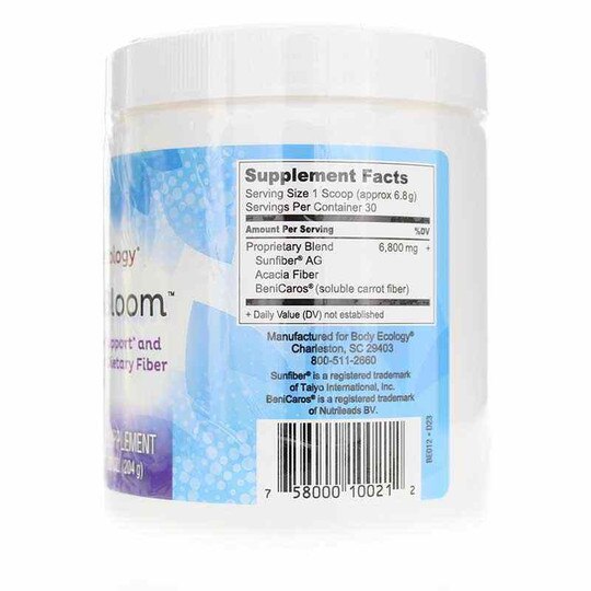 EcoBloom Dietary Fiber, 7.2 Oz, BOE