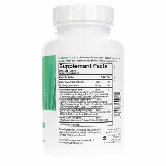 EcoDigest Long-Term Digestive Balance, 60 Veg Capsules, ECN