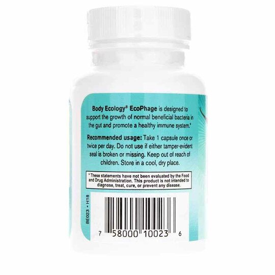 EcoPhage, 60 Veg Capsules, BOE