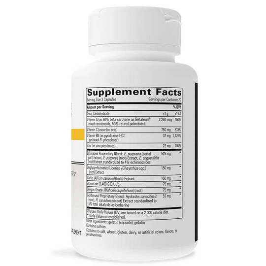 EHB Immune Supporting Nutrients, 60 Capsules, INT