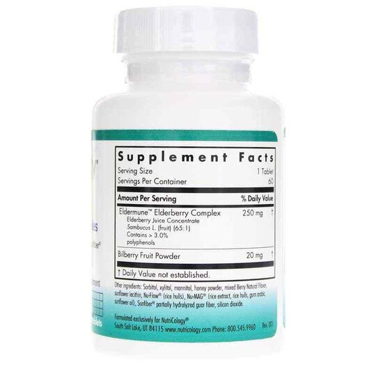 Elderberry Chewables, 60 Chewable Tablets, NTC