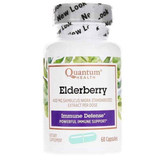 Elderberry Immune Defense, 60 Capsules, QHT
