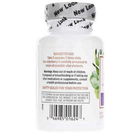 Elderberry Immune Defense, 60 Capsules, QHT
