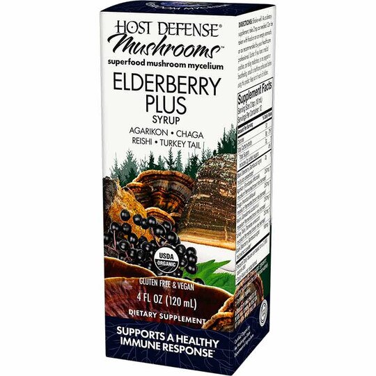 Elderberry Plus Syrup, 4 Oz, HDF