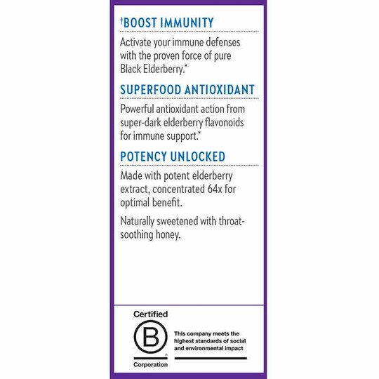 Elderberry Syrup, 4 Oz, NCH