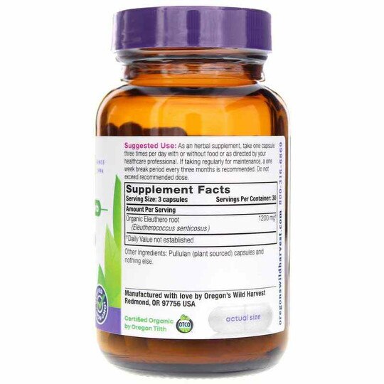 Eleuthero, 90 Vegan Capsules, OWH