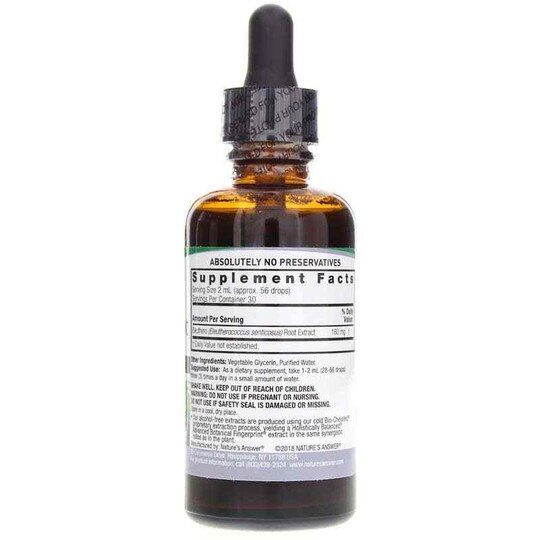 Eleuthero Extract Alcohol-Free, 2 Oz, NAN
