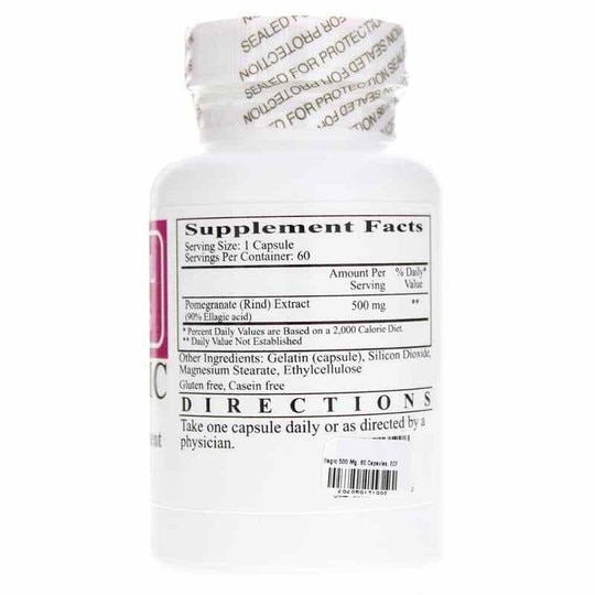 Ellagic 500 Mg, 60 Capsules, ECF