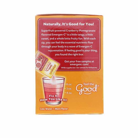 Emergen-C 1000 Mg Vitamin C Drink Mix, ALC