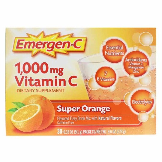 Emergen-C 1000 Mg Vitamin C Drink Mix, ALC