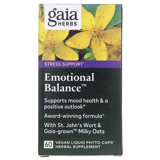 Emotional Balance, 60 Liquid Phyto Caps, GH