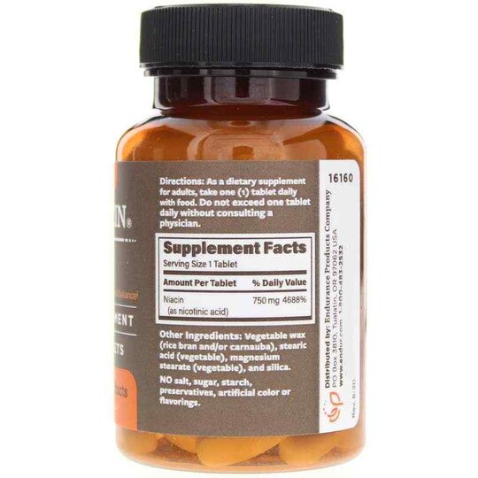 ENDUR-ACIN Wax Matrix Niacin 750 Mg, 60 Tablets, END