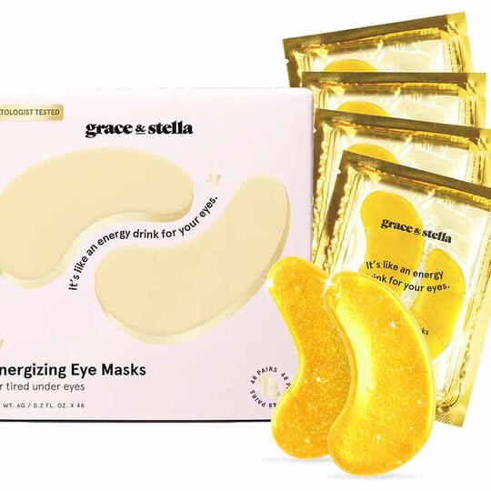 Energizing Under Eye Masks, 24 Pairs, GS