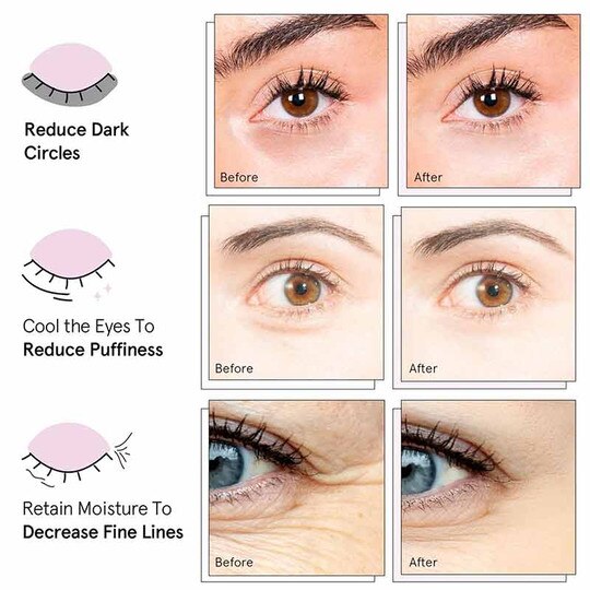 Energizing Under Eye Masks, 24 Pairs, GS