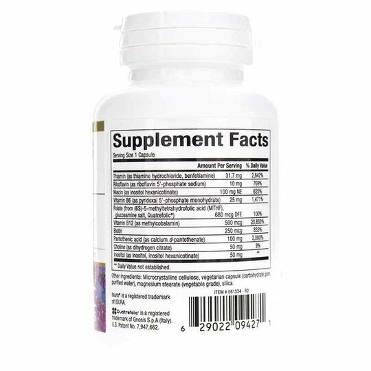 Enhanced B Complex, 60 Veg Capsules, BCN