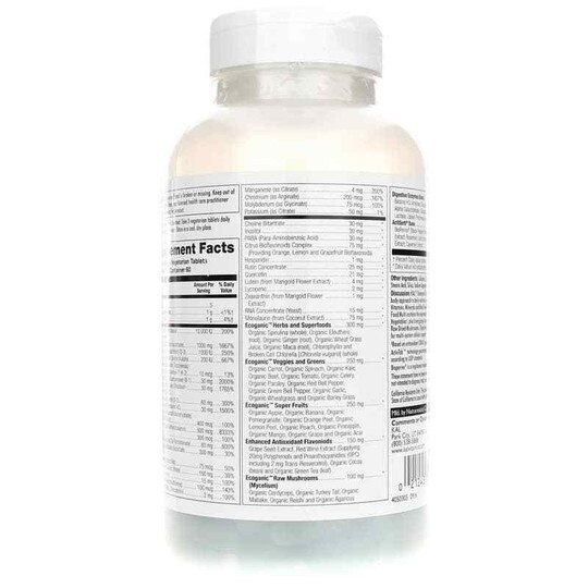 Enhanced Energy Whole Food Multivitamin Iron Free, 180, KAL