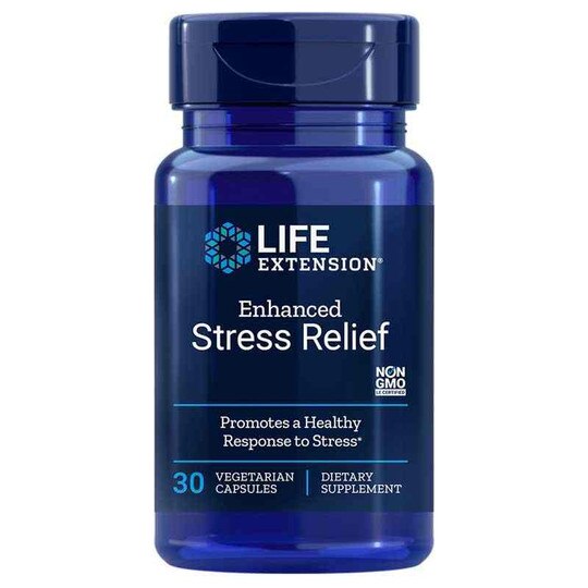 Enhanced Stress Relief, 30 Veg Capsules, LFE
