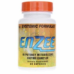 Enzee Hi-Potency Metabolizing Enzyme Complex, 60 Capsules, Systemic Formulas 1