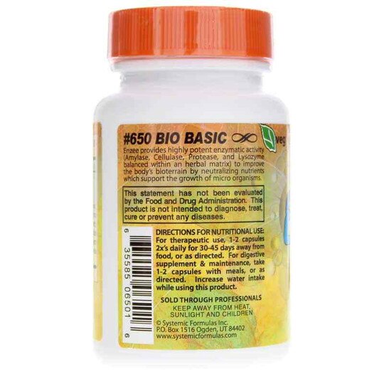Enzee Hi-Potency Metabolizing Enzyme Complex, 60 Capsules, SSF