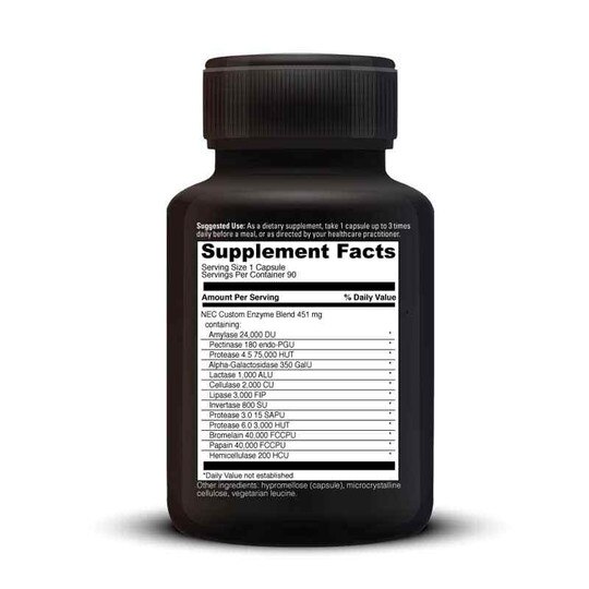 Enzyme Benefits, 90 Capsules, DL