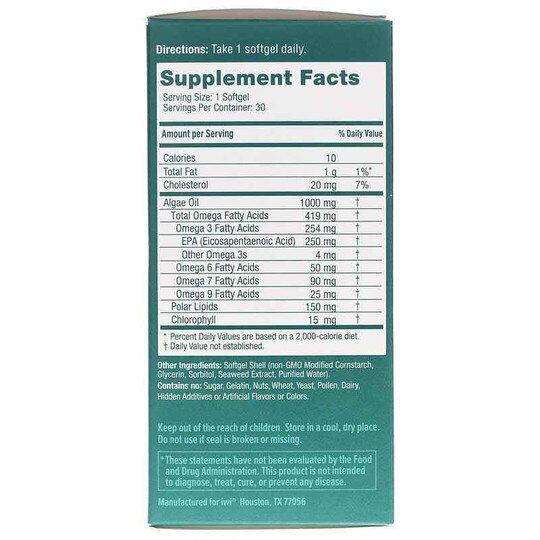 EPA Omega-3, 30 Softgels, IWI