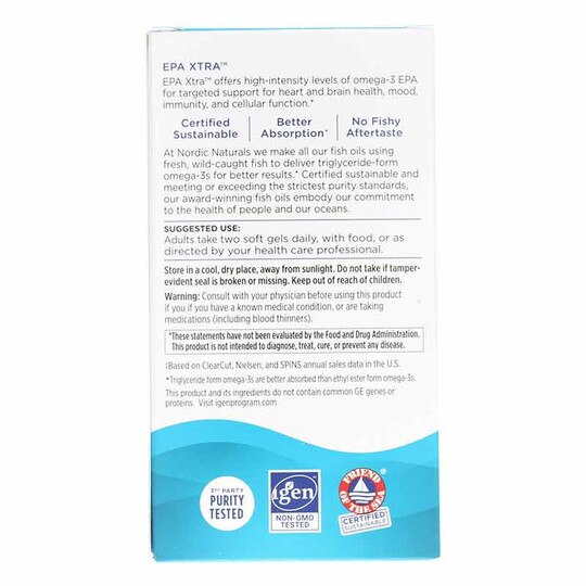 EPA Xtra Lemon, 60 Softgels, NRN