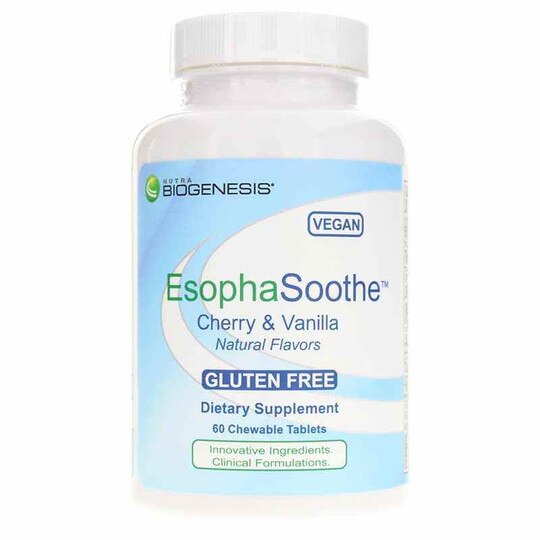 EsophaSoothe, 60 Chewable Tablets, NBG