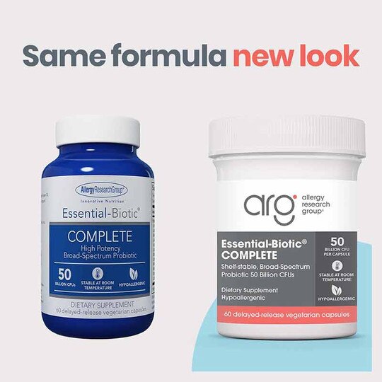 Essential-Biotic Complete Formula Probiotic 50 Billion, ARG