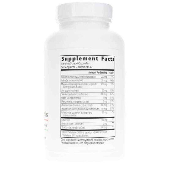 Essential Minerals, 120 Capsules, ND