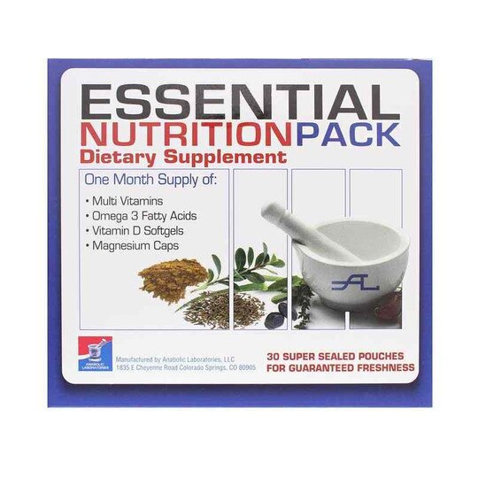 Essential Nutrition Pack, 30 Pouches, ANL