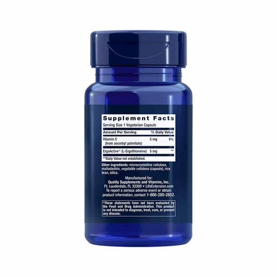 Essential Youth L-Ergothioneine, 30 Veg Capsules, LFE