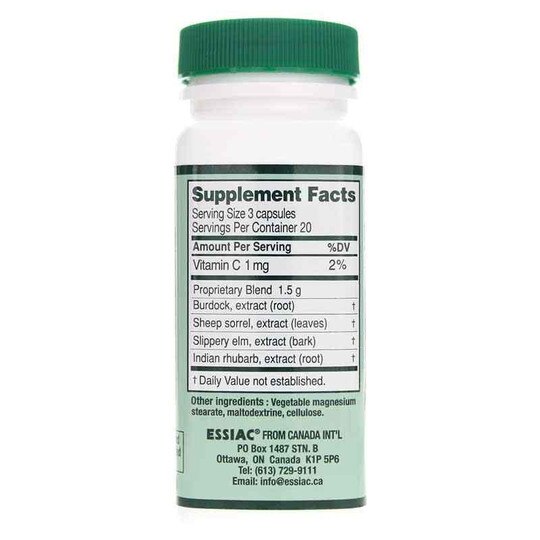 Essiac, 60 Veg Capsules, ESC