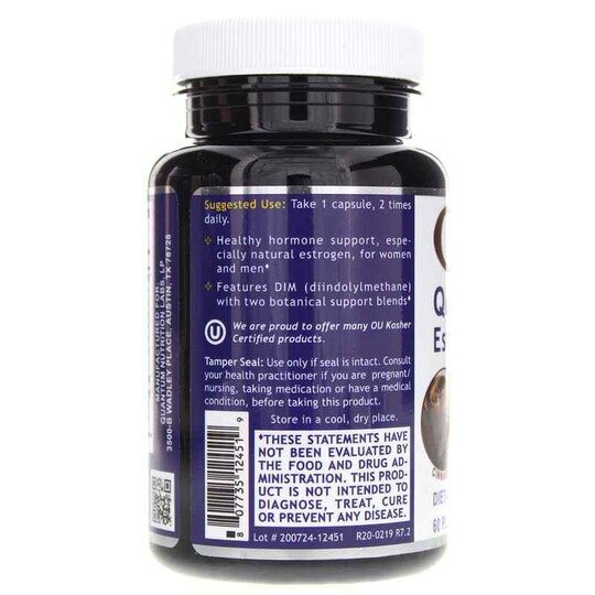 Estro Support with DIM, 60 Veg Capsules, QNL