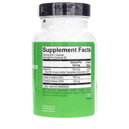 Estrogen Balance with DIM, 60 Capsules, NHC