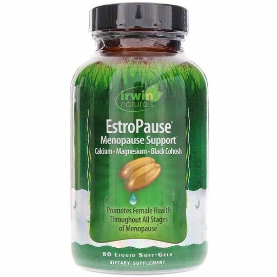 EstroPause Menopause Support, 80 Liquid Softgels, IRN