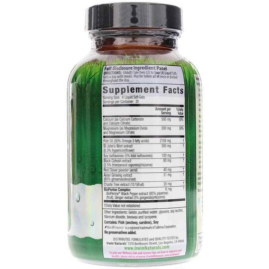 EstroPause Menopause Support, 80 Liquid Softgels, IRN