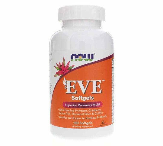 EVE Softgels Superior Women's Multi, NOW
