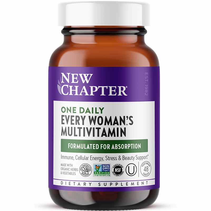 Every Womans One Daily Multi 48 Tablets, New Chapter