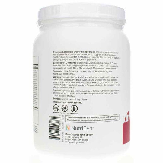 Everyday Essentials Women's Advanced, 30 Packets, ND