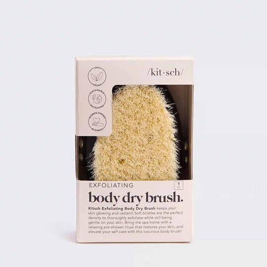 Exfoliating Body Dry Brush, 1 Piece, KT