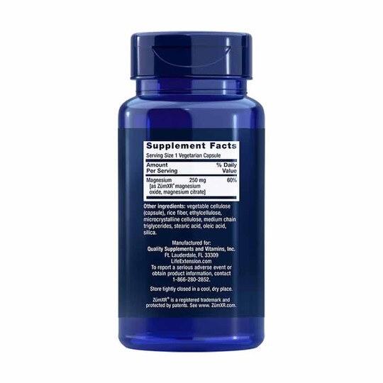 Extend-Release Magnesium, 60 Veg Capsules, LFE