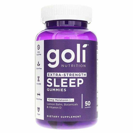 Extra Strength Sleep Gummies, 50 Gummies, GNI