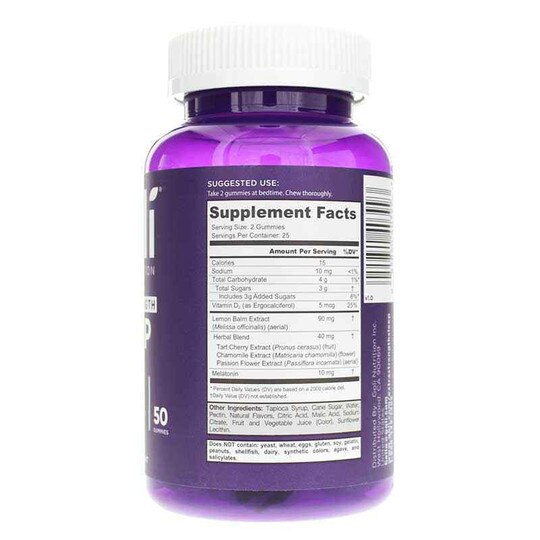 Extra Strength Sleep Gummies, 50 Gummies, GNI